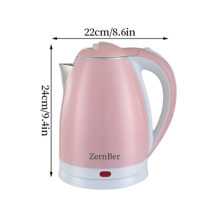 Electric Kettle 60oz 1000W with LED Indicator – Fast Boiling Hot Water Kettle with Heating Base, Auto Shut-Off & Boil-Dry Protection, Perfect for Coffee & Tea, Ideal Holiday Gift – Blue