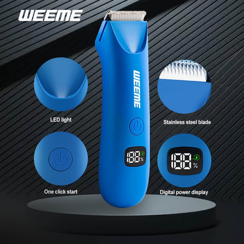 Body Hair Trimmer for Men & Women – Professional Electric Bikini Trimmer, Multi-Functional Hair Removal Device for Shaving & Grooming, Christmas Gift Set