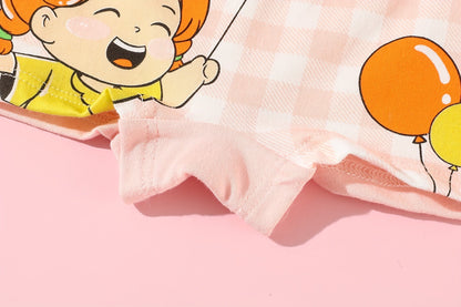 Girls' Boxer Briefs - 12-Pack Assorted Cartoon Print Style 5413