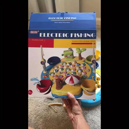 Magnetic Fishing Game for Kids 66 Pieces – Ocean Fishing Toy Set with Rods for Toddlers Ages 3 4 5 6, 1-8 Players, Birthday Gift for Boys & Girls
