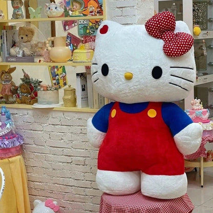 Hello Kitty Large Plush Doll 16 Inch 40cm Sanrio Kawaii Stuffed Animal Oversized Pillow Soft Toy Collectible Birthday Christmas Gift for Girls Teens