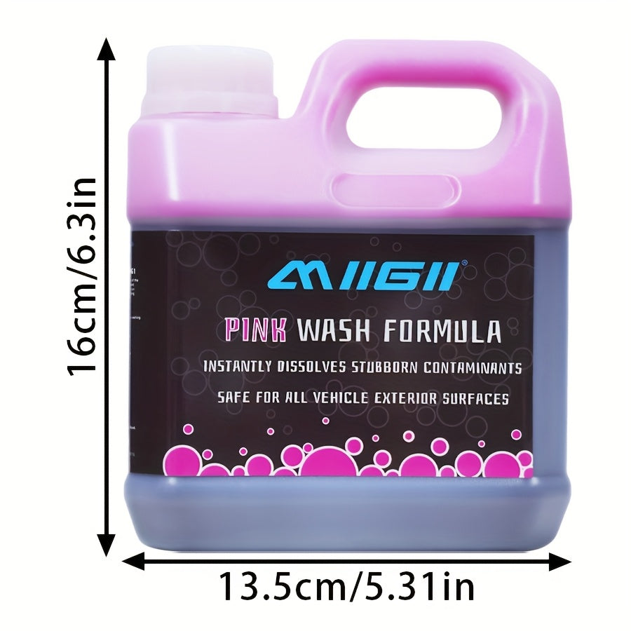 Foaming Car Wash Cleaner High Foam Auto Detailing Shampoo Soap for Vehicle Paint Care, Powerful Formula Penetrates and Breaks Down Tree Sap, Bird Droppings & Tough Stains, Works on RVs, Trucks, Cars & More, Available in 10.14oz, 16.91oz, and 33.81oz