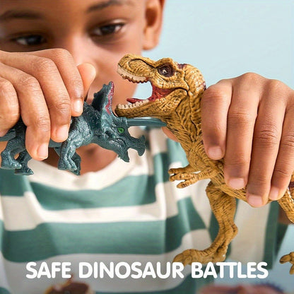 Dinosaur Toys for Kids 19pcs with Play Mat & Storage Cage – Realistic Dinosaur Figures Playset for Boys Girls Ages 3+, Birthday Gift, Christmas Gift, Party Favor