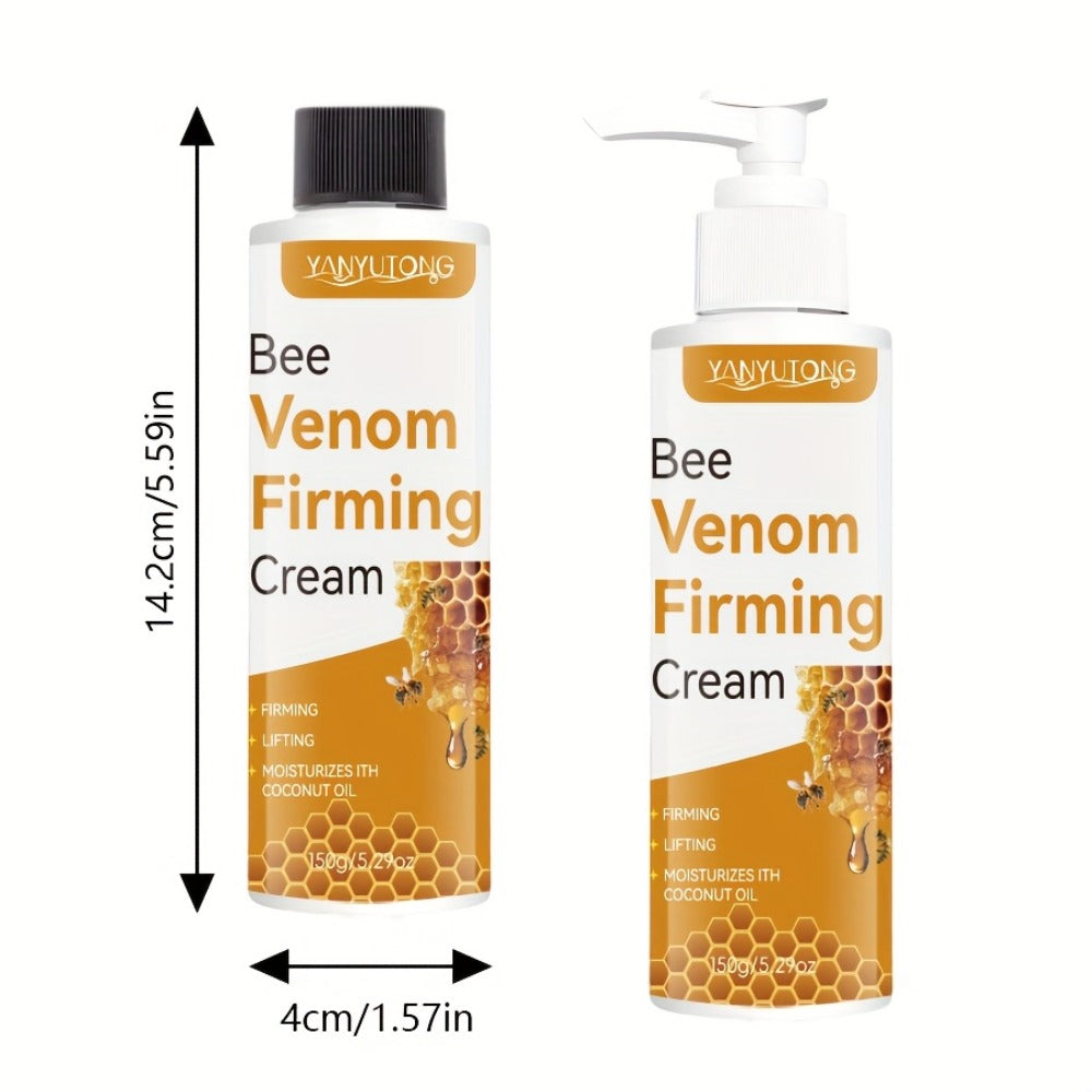 Bee Venom Collagen Firming & Lifting Body Cream 150g — Natural Skin Tightening Sculpting Moisturizer for Face, Arms, Thighs, Hips & Abdomen | Anti-Sagging Anti-Aging Hydrating Formula All Skin Types