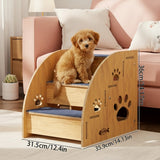 Three-tier dog stairs