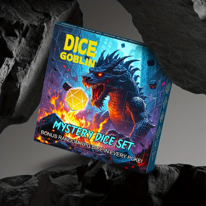 Mystery Box DnD Dice Set 72pcs Blind Box 9 Sets Random Polyhedral Dice with Pouches – D4 D6 D8 D10 D12 D20 Surprise Gift for D&D RPG Tabletop Gamers