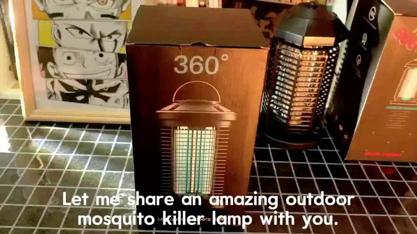 Portable Bug Zapper 4200V – Electric Mosquito Killer & Indoor Fly Trap, UV Insect Zapper for Home, Bedroom, Kitchen, Backyard & Camping, Chemical-Free Bug Repellent Mosquito Trap – Black