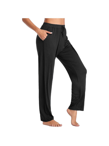 Women's Casual Pants - Drawstring Waist Relaxed fit