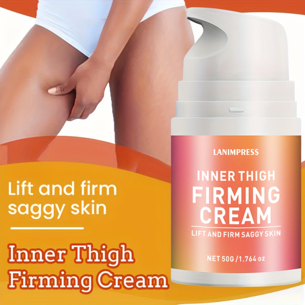 Skin Tightening Firming Cream for Inner Thighs & Body – Caffeine, Hyaluronic Acid, Shea Butter & Vitamin E Body Contouring Lotion for Thigh, Butt, Belly & Arms, Unisex All Skin Types 7.76oz