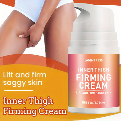 Skin Tightening Firming Cream for Inner Thighs & Body – Caffeine, Hyaluronic Acid, Shea Butter & Vitamin E Body Contouring Lotion for Thigh, Butt, Belly & Arms, Unisex All Skin Types 7.76oz