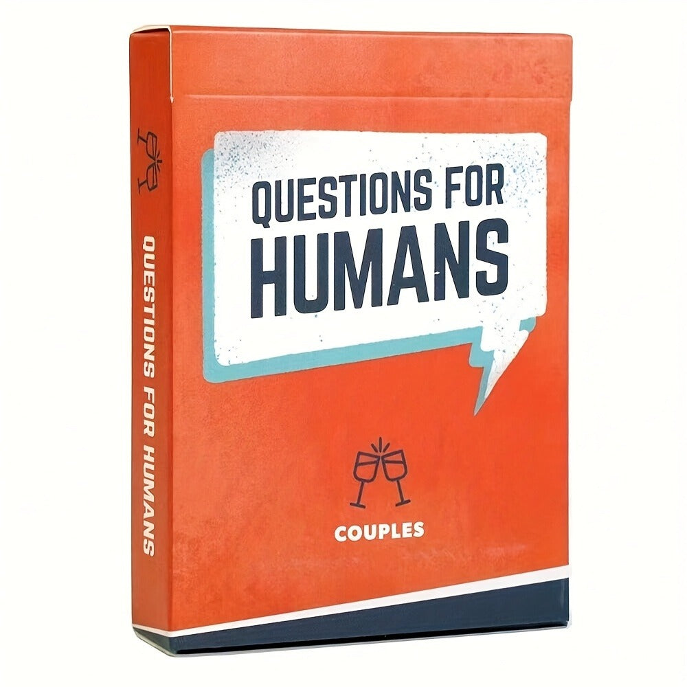 Couples Card Game – Conversation Starter Cards for Date Night, Trust & Intimacy Building, Relationship Activities & Fun Questions for Couples | 100+ Prompts