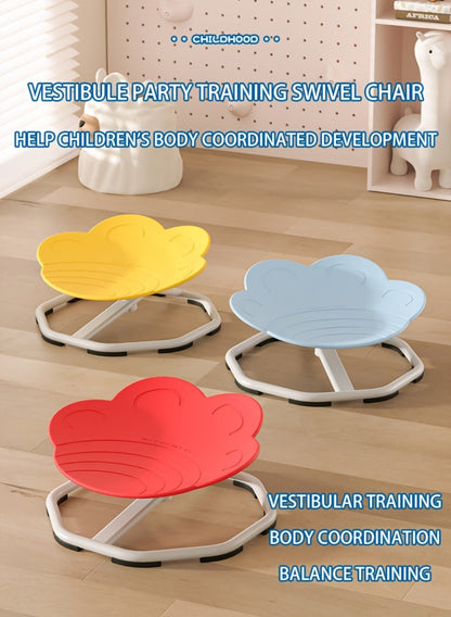 Sensory Spinning Chair for Kids with Autism & ADHD, Ages 3-18, 220LBS Capacity Swivel Sit and Spin Chair to Improve Focus & Body Balance, Calming Sensory Toy for Teens, Indoor Outdoor No Assembly