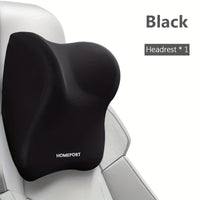 Black -1pc Headrest