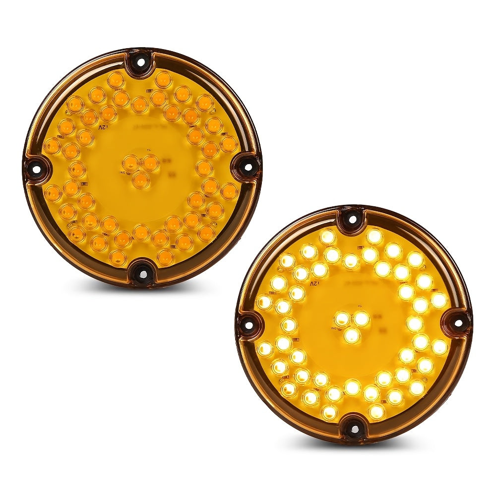 2/ 5 LED Magnetic Trailer Towing Lights Wire Trailer Lights Kit