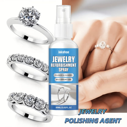 Jewelry Polish Cleaner Cream Oxidizing Formula Restores Shine on Gold Silver Bracelets Necklaces Rings Earrings Anti-Tarnish Jewelry Cleaner for All Jewelry Surfaces 1.86oz Single or 2-Pack
