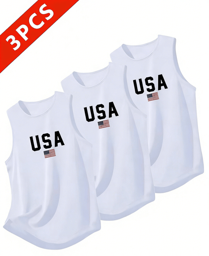 Men's Graphic Print Tank Top - Sleeveless Style 5669