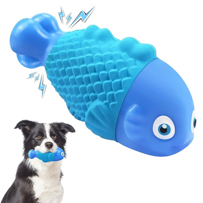 Indestructible Nylon Dog Chew Toy for Aggressive Chewers - Upgraded Tough Goose & Clownfish Design, Heavy Duty Durable Chew Toy for Large Medium Dogs, Teething Dental Cleaning Bone Toy