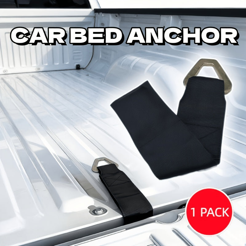 EZ Bed Anchor - Heavy Duty Truck Bed Tail Anchor with 100 Lbs of Pull Strength, Secure Cargo Straps, Ratchet Straps, Tie-Down Straps - Suitable for Pickup Trucks, Trailers, Suvs - Easy Installation, Truck Bed Additions, Trailer Additions