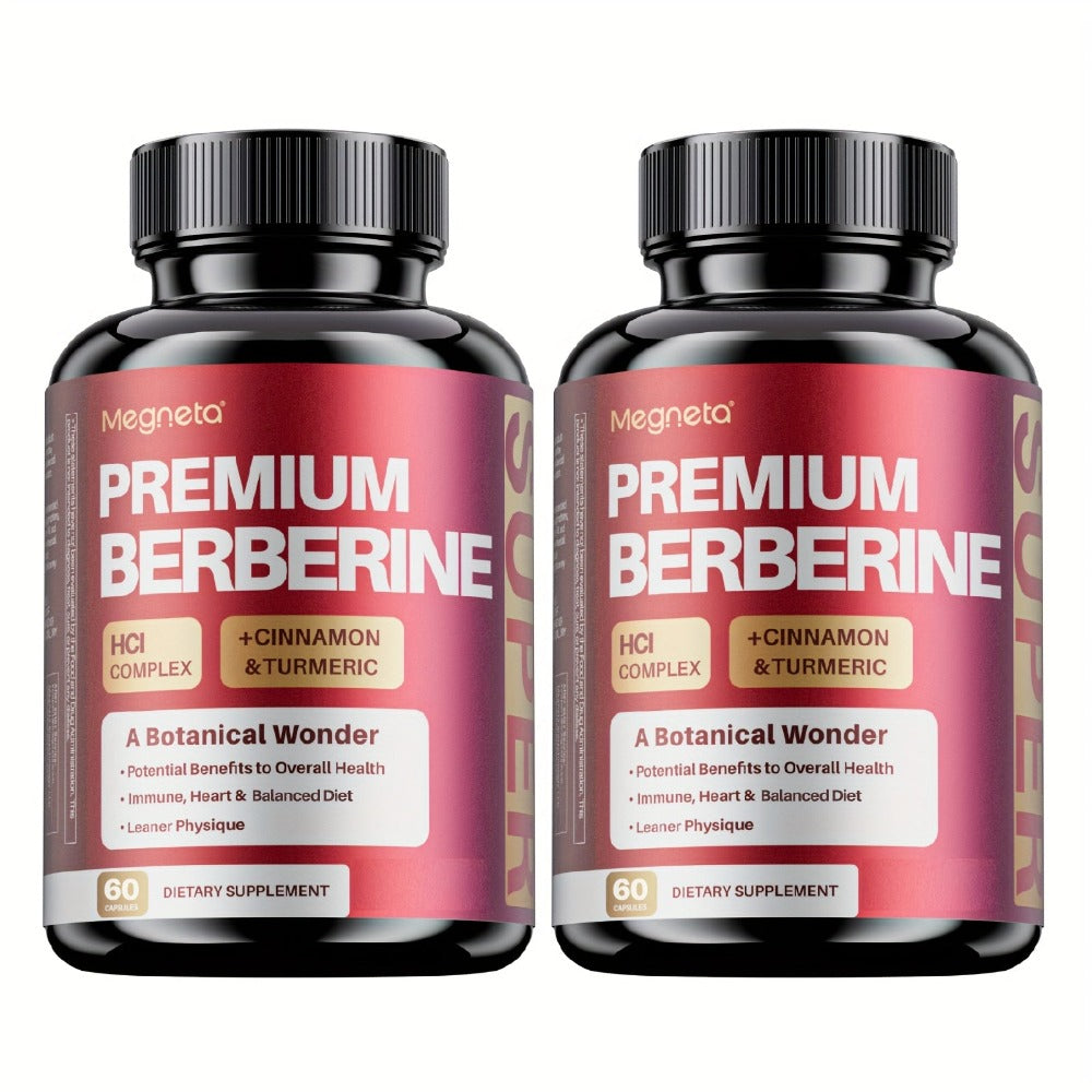Thermogenic Fat Burner Capsules with Berberine, White Kidney Bean, Safflower Oil & Acetyl-L-Carnitine – Metabolism Boost, Gut Health & Weight Management Formula for Men & Women | 30-Day Supply | 1 or 2 Bottles
