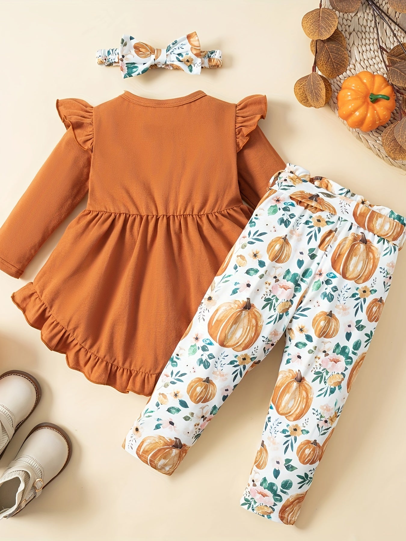 Baby Girl Casual Pants - Long Sleeve Fall