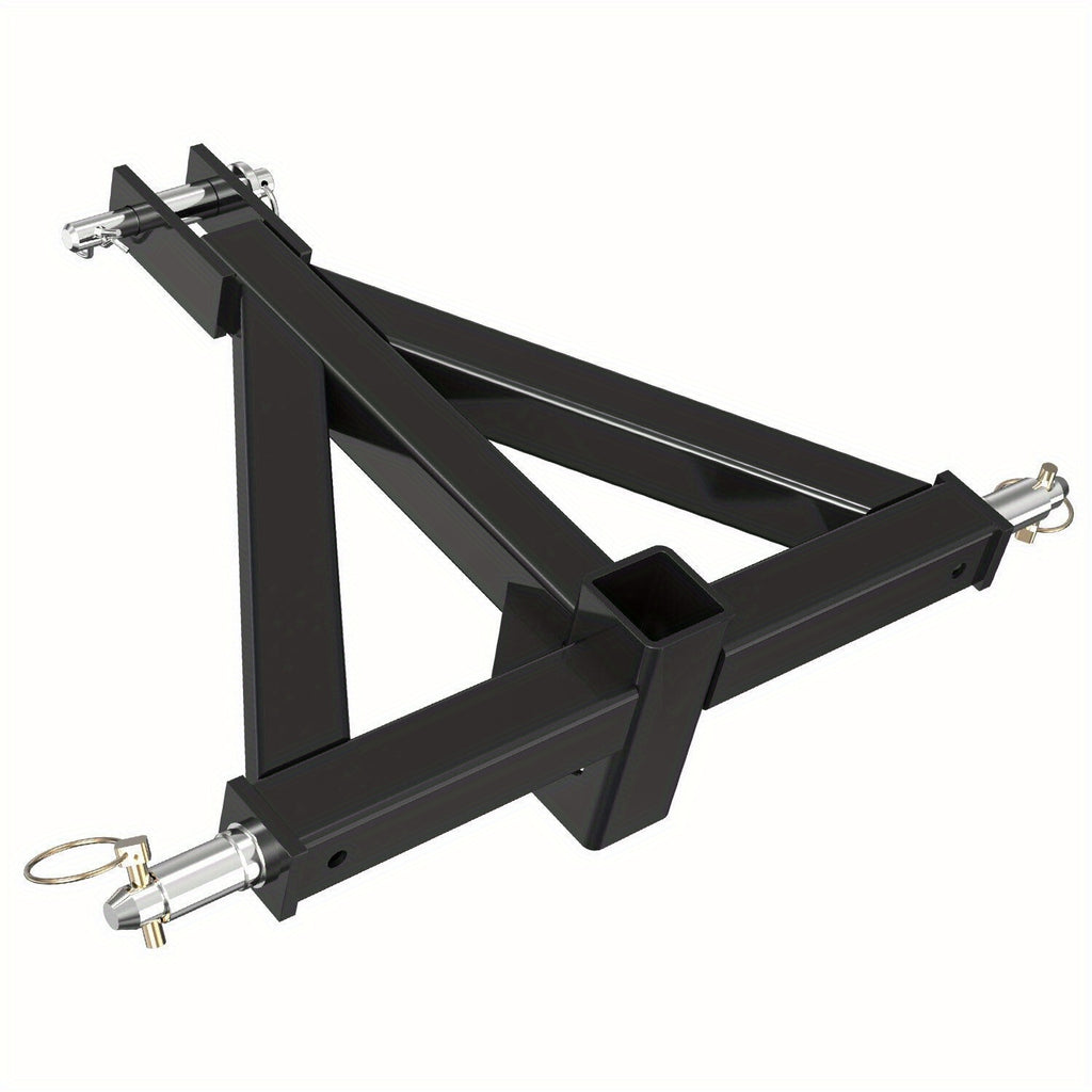 3 Point Trailer Hitch Tow Drawbar 2" Adapter Attach For Category 1 Tractor Drawbar Adapter for Kubota, BX, LM25H, WLM Tractor, NorTrac, Yanmar, Kioti