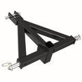 3 Point Trailer Hitch Tow Drawbar 2" Adapter Attach For Category 1 Tractor Drawbar Adapter for Kubota, BX, LM25H, WLM Tractor, NorTrac, Yanmar, Kioti