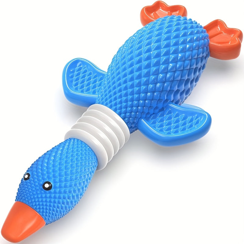 Indestructible Nylon Dog Chew Toy for Aggressive Chewers - Upgraded Tough Goose & Clownfish Design, Heavy Duty Durable Chew Toy for Large Medium Dogs, Teething Dental Cleaning Bone Toy