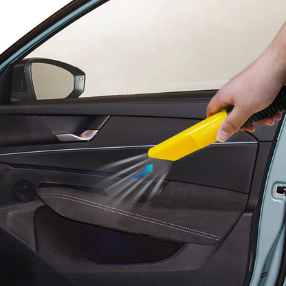 12V Car Vacuum Cleaner Wet Dry - Blow & Suction Double Function, Large Capacity 0.4L+ Bucket Style, Cylinder Portable Auto Interior Cleaning Tool, Plugs into Car Outlet, 7 Colors