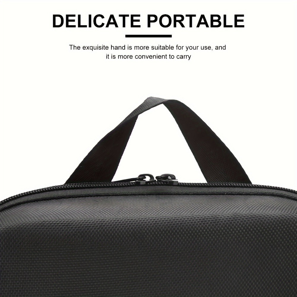Hard Shell Barber Case Portable – Hair Clipper Trimmer Beauty Tools Organizer Travel Storage Bag Barbershop Styling Kit Carrying Case for Professional & Home Grooming