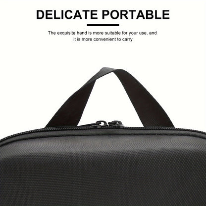 Hard Shell Barber Case Portable – Hair Clipper Trimmer Beauty Tools Organizer Travel Storage Bag Barbershop Styling Kit Carrying Case for Professional & Home Grooming
