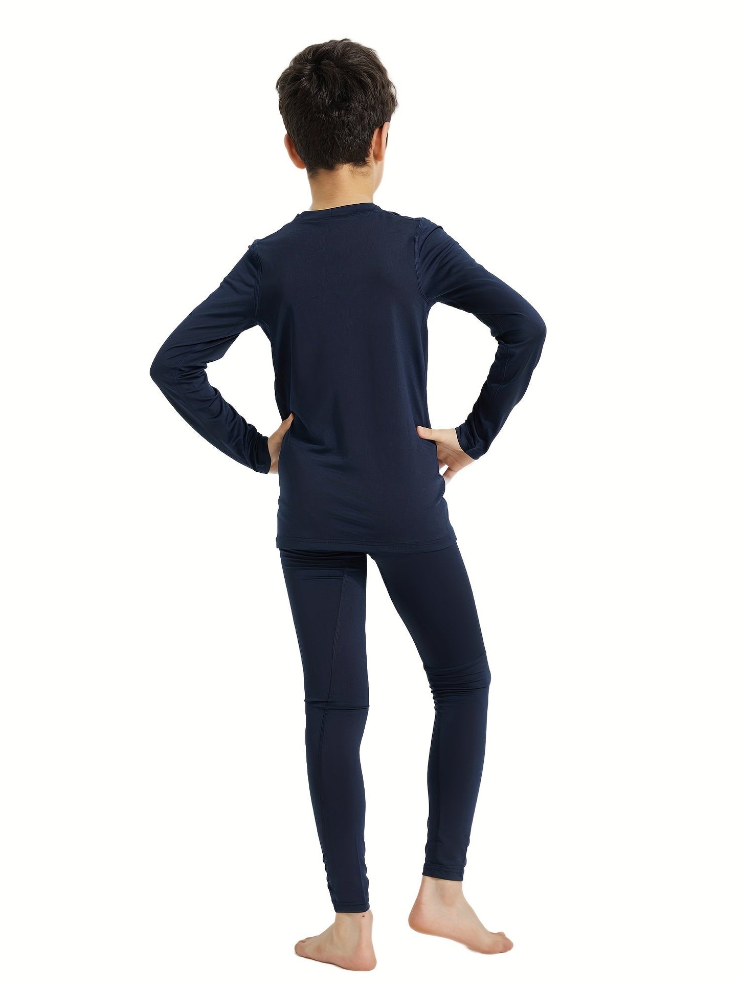 Boys' Thermal Underwear Set - 2-Piece Compression