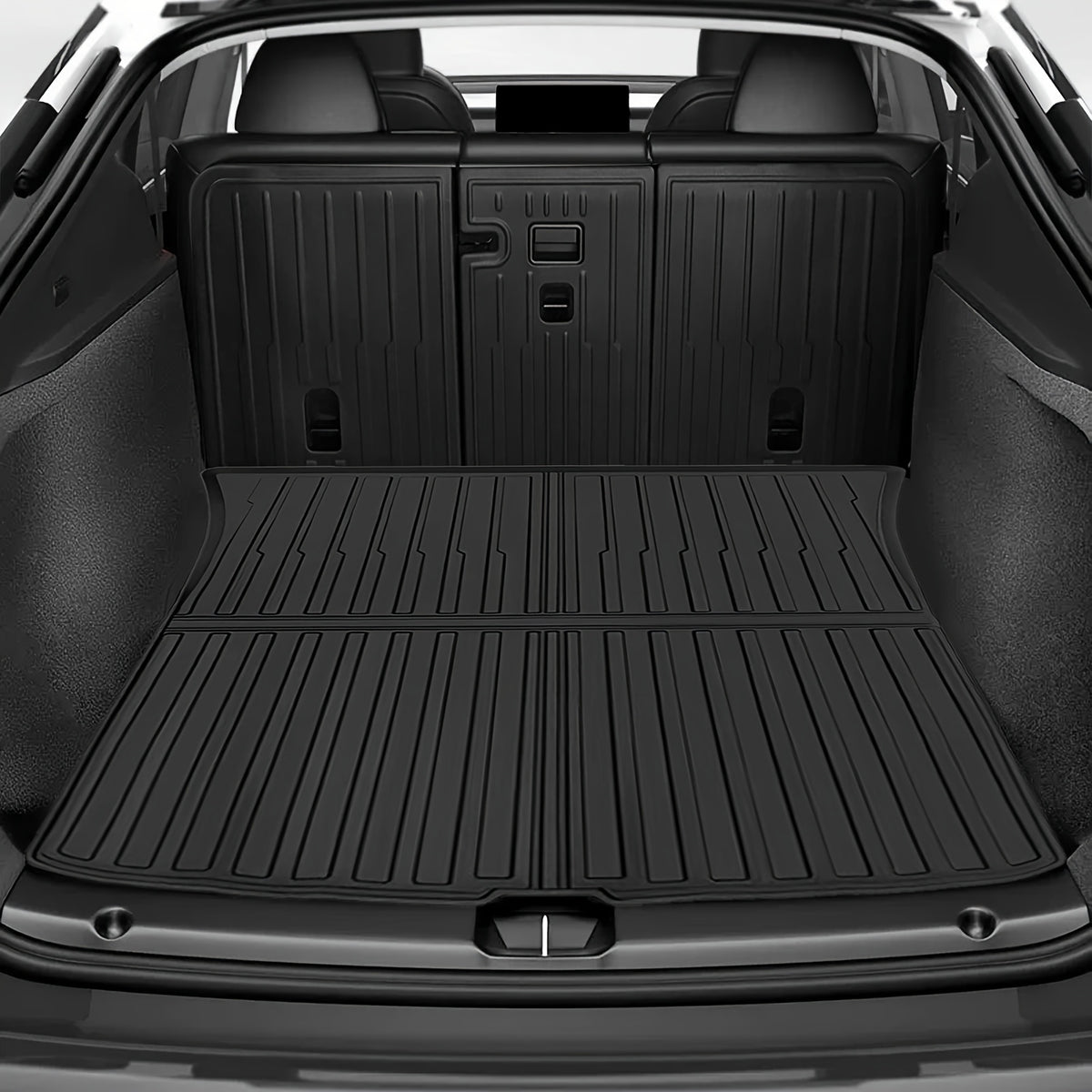 FRUKA New for Model Y Juniper Floor Mats 2025 2026 | All-Weather Car Full Set | Front Rear Floor Liner Cargo Liners Trunk for Tesla for Model Y | TPE Interior Accessories 5 Seater(Not for Standard)