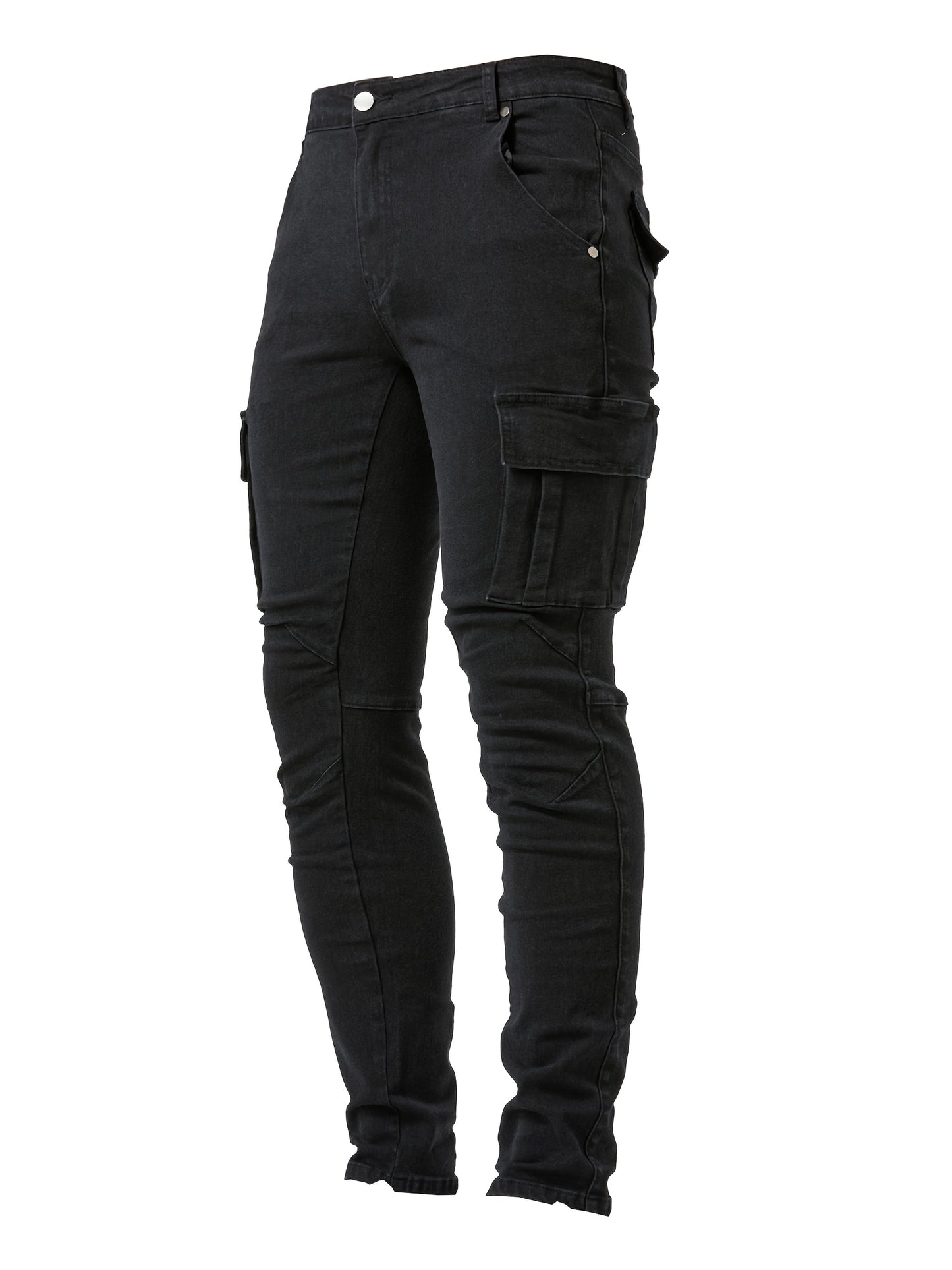 Men's Cargo Pants - Slim Fit With Pockets
