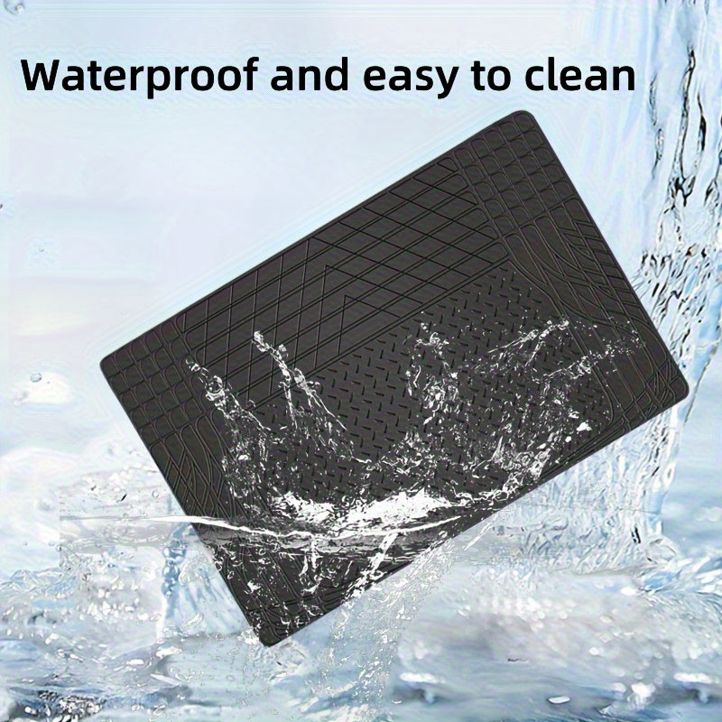 Large Size Car Trunk Cargo Mat, 47 X 32 Inches, Waterproof And Non-Slip, Can Be Cut, for SUV, Sedan And Van Car Cargo Mat Additions