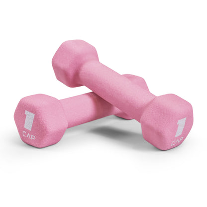 Neoprene Dumbbells Pair with Non-Slip Hex Shape – Color-Coded Hand Weights for Women & Men, Strength Training, Home Gym & Aerobics – 2LB to 15LB Available in Yellow, Green, Red, Blue & Gray