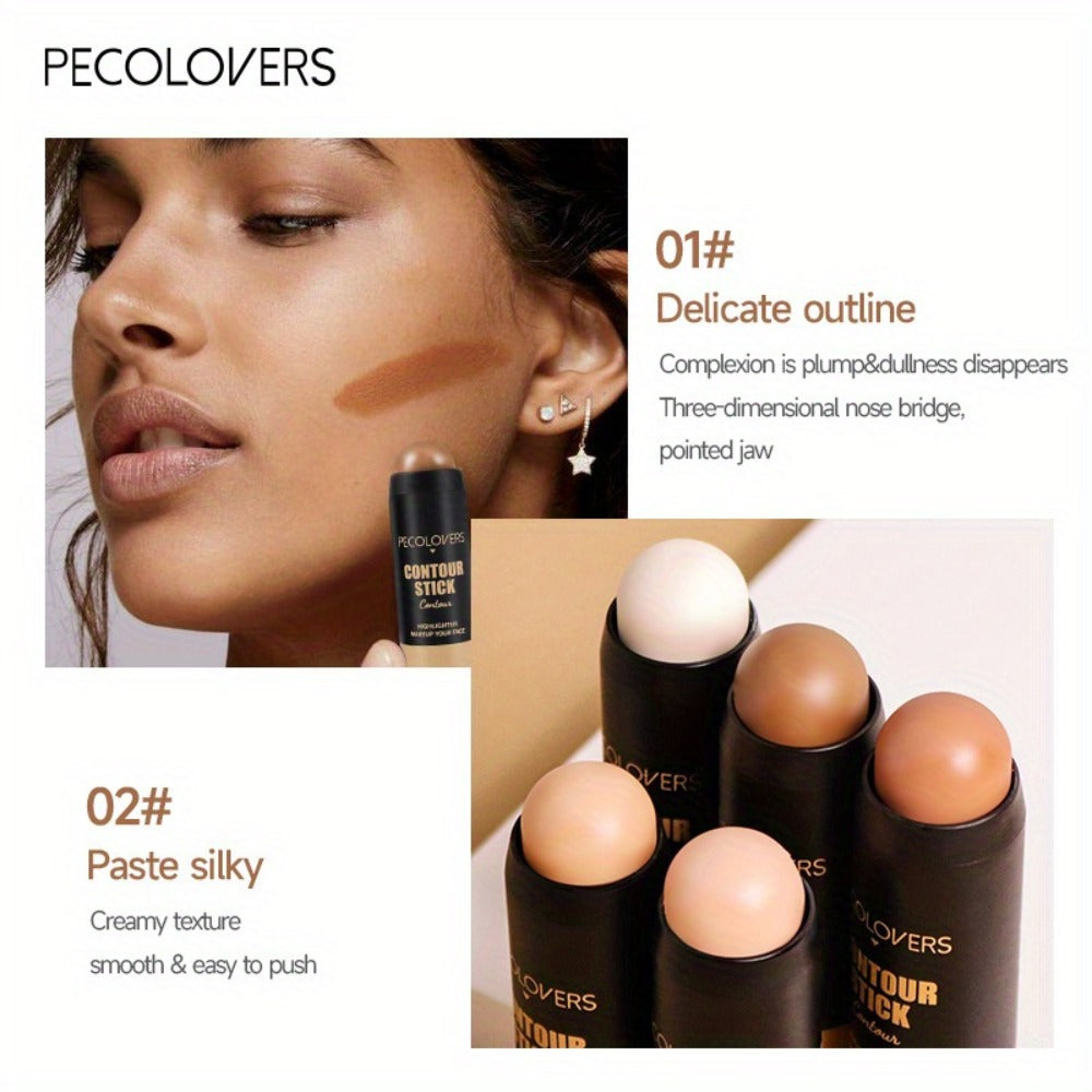 Concealer Cream Set 5 Shades Full Coverage for Dark Circles Pores Blemishes — Buildable Silky Smooth Formula, Natural Finish Face & Body Makeup Concealer for Women