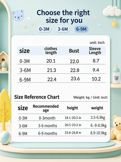 Baby Girls Outfit Set - 27-Piece Long Sleeve