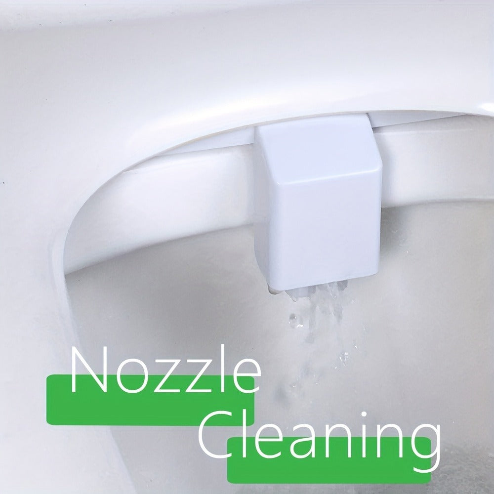 Bidet Attachment Hot and Cold Water – Dual Nozzle Non-Electric Toilet Seat Bidet, Rear & Feminine Wash, Self-Cleaning Retractable Nozzle, Adjustable Warm Water Pressure, Easy Install