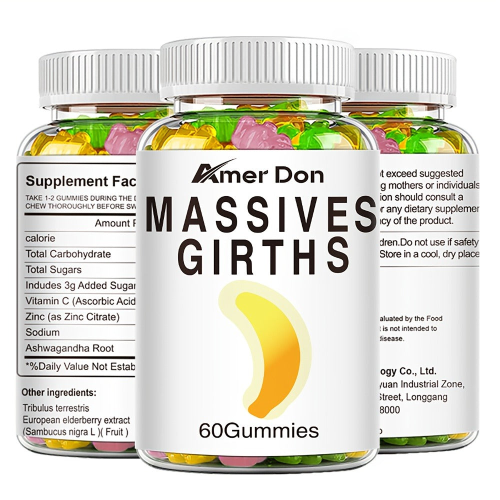 Ashwagandha Gummies for Women & Men – KSM-66 Stress Relief, Energy & Hormonal Balance Supplement | Premium Active Formula | 120, 240 or 360 Gummy Bears