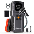 Portable Car Emergency Starter Power Supply, Equipped with an Air Compressor Tire Inflator, Suitable for Up to 3.7gal Gasoline Engines And 3.17gal Diesel Engines, And Specifically Designed for 12V Trucks And Cars As an Emergency Starter Power Supply