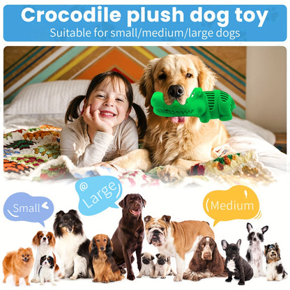 Indestructible Dog Toy for Large Dogs - Heavy Duty Aggressive Chewer Bite Toy, Durable Rubber Chew Toy for Medium and Large Breed Dogs, Sturdy Non-Toxic Teeth Cleaning Dog Toy, Boredom Buster for Power Chewers