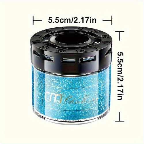 2pcs Set Scented Car Air Freshener - Long-Lasting Solid Perfume for Men & Women, Perfect for Vehicle Interiors, Home Room Decor, House Decor