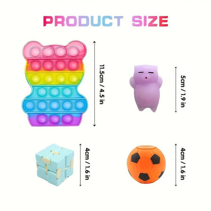 1000-1200 Piece Bulk Fidget Toys Party Favors – Assorted Mini Sensory Toys for Kids Classroom Prize Box Easter Egg Fillers Goodie Bag Stuffers Birthday Carnival Rewards