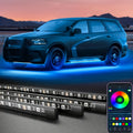 External LED with App Control, Atmosphere Decorative Kit, Multiple Scene Modes, with App Control And Wireless Control, Light, Compatible with Cars, Trucks, Suvs