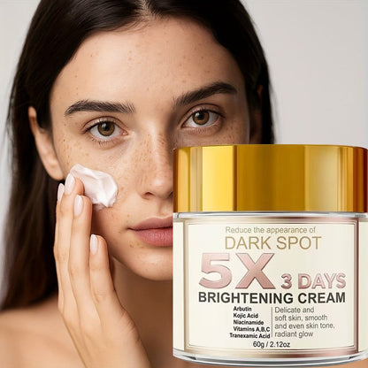 Dark Spot Brightening Cream 2pcs — Vitamin C & Niacinamide Corrector for Underarms Intimate Areas Buttocks Thighs | Hypoallergenic Unscented Moisturizer | Snow Grass Extract Sensitive Skin Body Cream