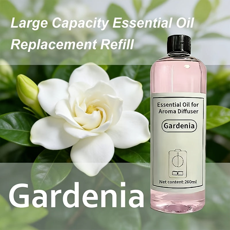 Car Aroma Diffuser Essential Oil Refill – Large Capacity Anti-Spill Refill Liquid, Long-Lasting Fragrance for Car, Home & Office (Lavender, Hilton, Marine, Shangri-La, Gardenia)