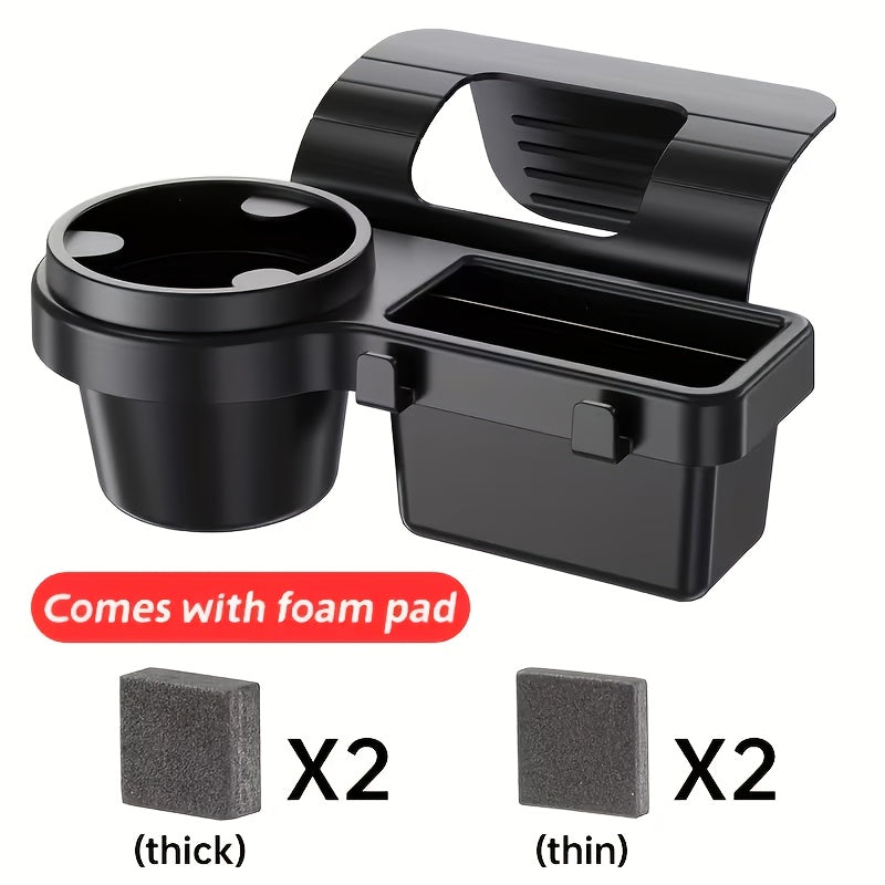 Car Window/door Side Tray Multifunctional Cup Holder, Phone Stand, And Water Bottle Holder. Removable Car Storage Tray, Non-slip And Stable, Easy to Install, Suitable for Most Car Models, A Must-have for Road Trips, And A Perfect Gift.''