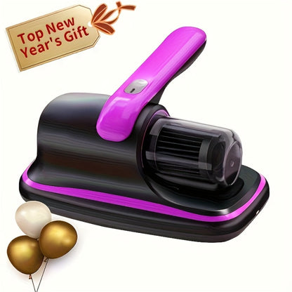Mattress Vacuum Cleaner Handheld Bed Deep Cleaning with Super Suction & Washable Filter - Low Noise Design for Beds, Sofas, Pet Hair & Carpets, Portable Lightweight Upholstery Vacuum, 2025 Upgrade