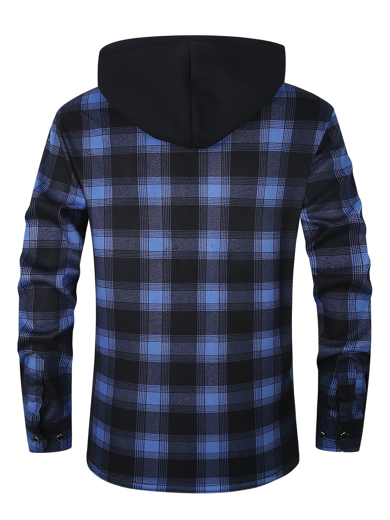 Men's Versatile Plaid Pullover Coat