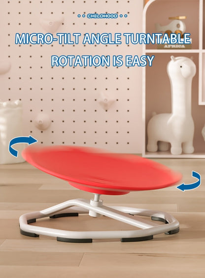 Sensory Spinning Chair for Kids with Autism & ADHD, Ages 3-18, 220LBS Capacity Swivel Sit and Spin Chair to Improve Focus & Body Balance, Calming Sensory Toy for Teens, Indoor Outdoor No Assembly
